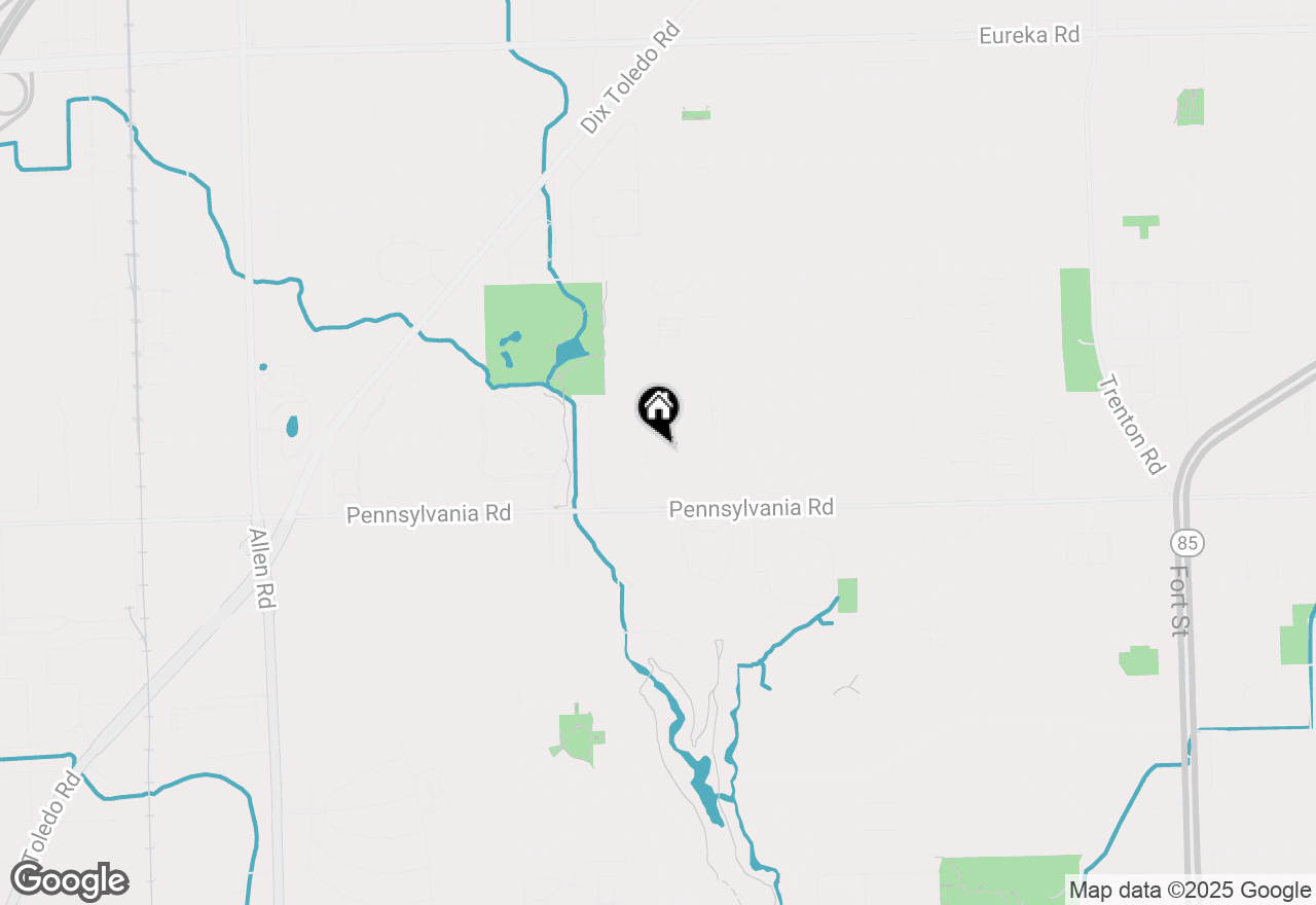 Map of 15631 Susan Street, Southgate, MI 48195