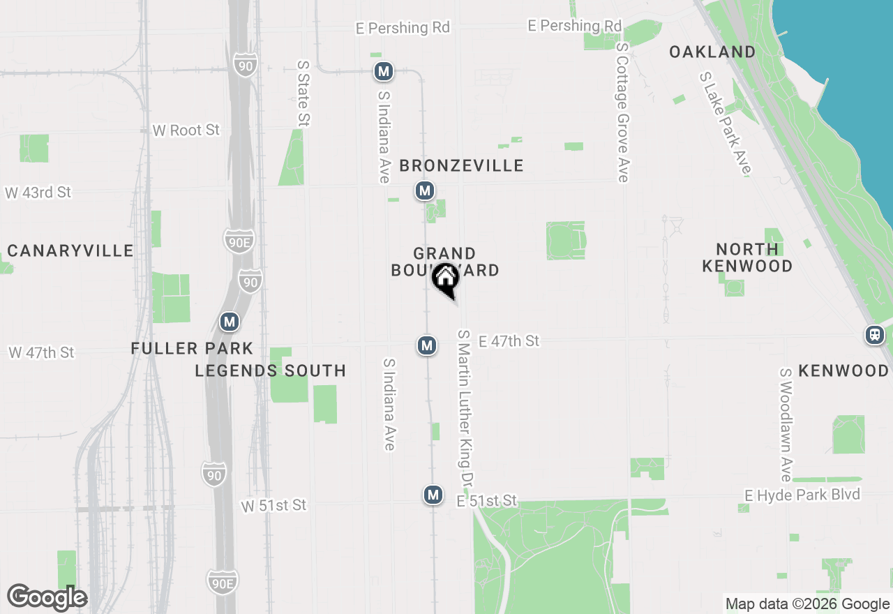 Map of 4603 S Calumet Avenue, Chicago, IL 60653