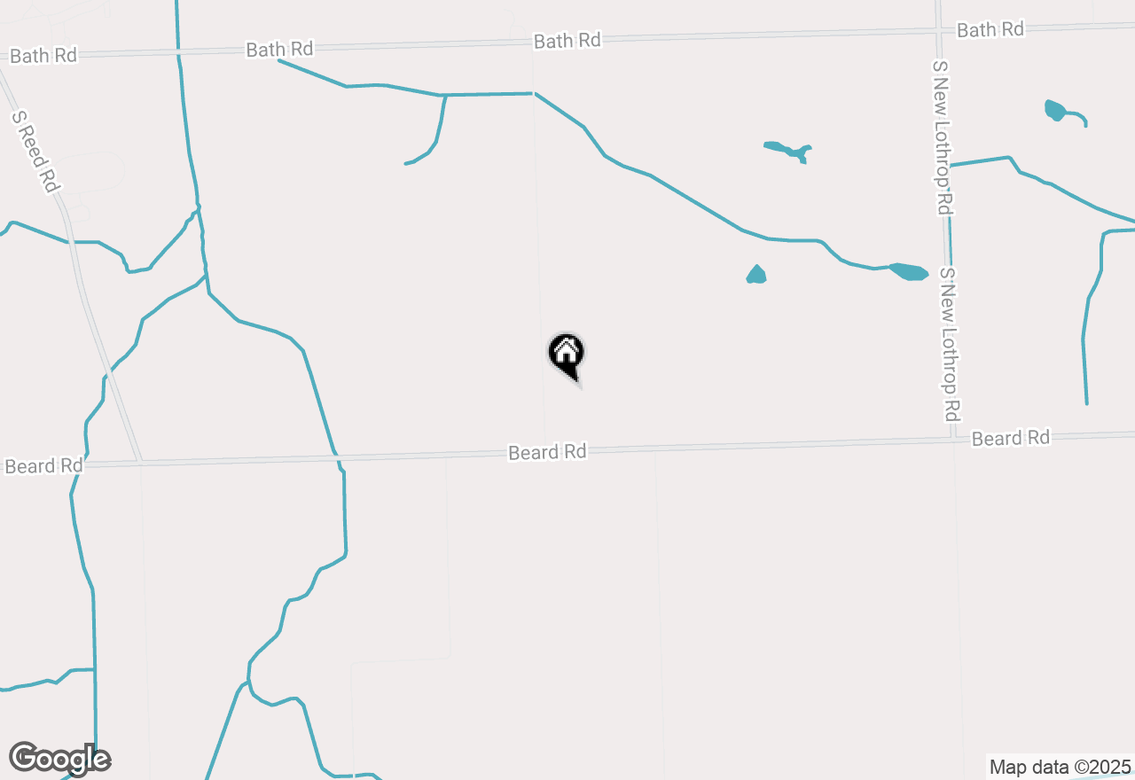 Map of 12853 Barnes Road, Byron, MI 48418