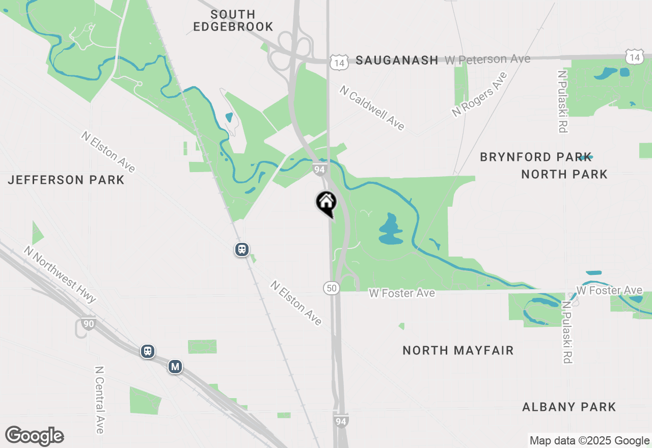 Map of 5362 N Cicero Avenue, Chicago, IL 60630