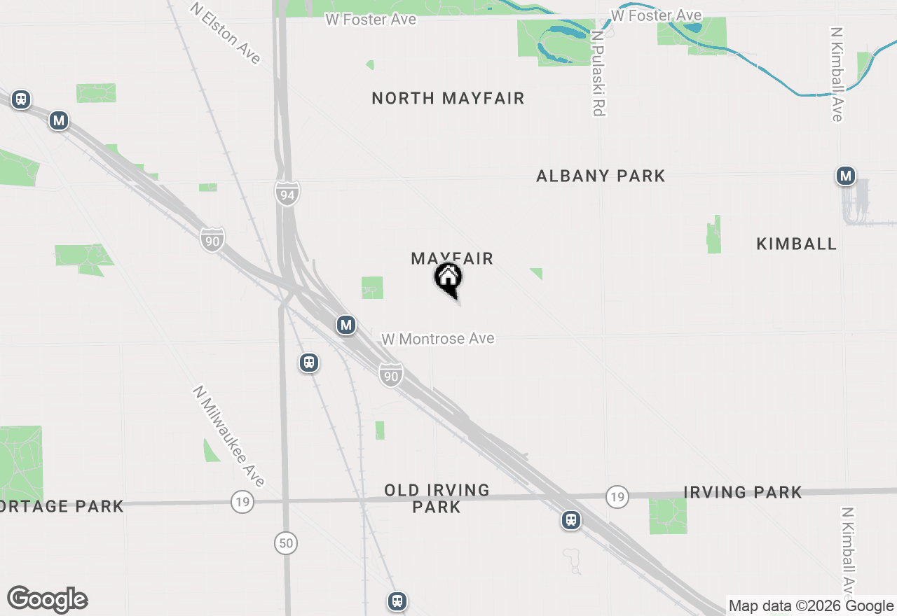 Map of 4446 N Lowell Avenue, Chicago, IL 60630