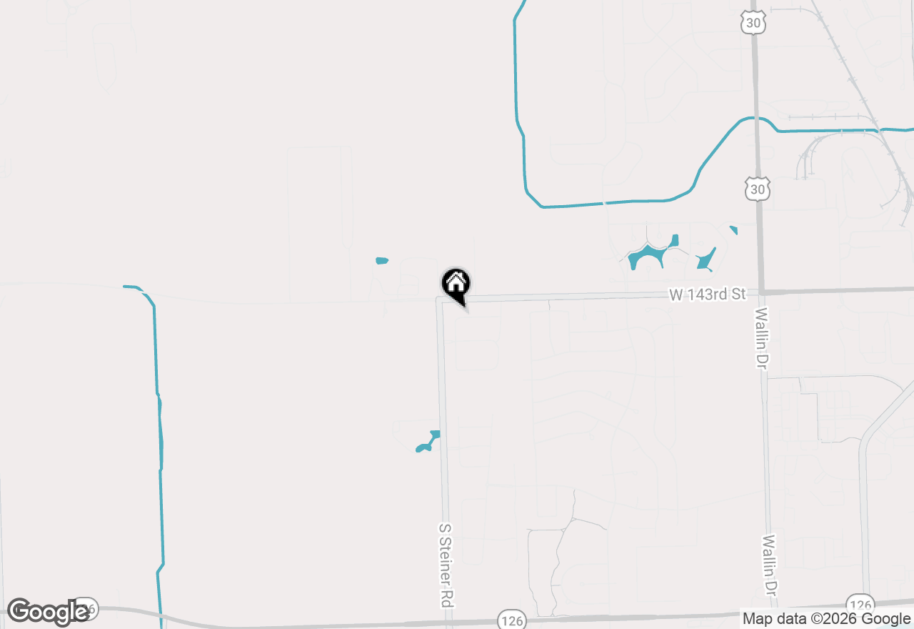 Map of 25522 W Emory Lane, Plainfield, IL 60544