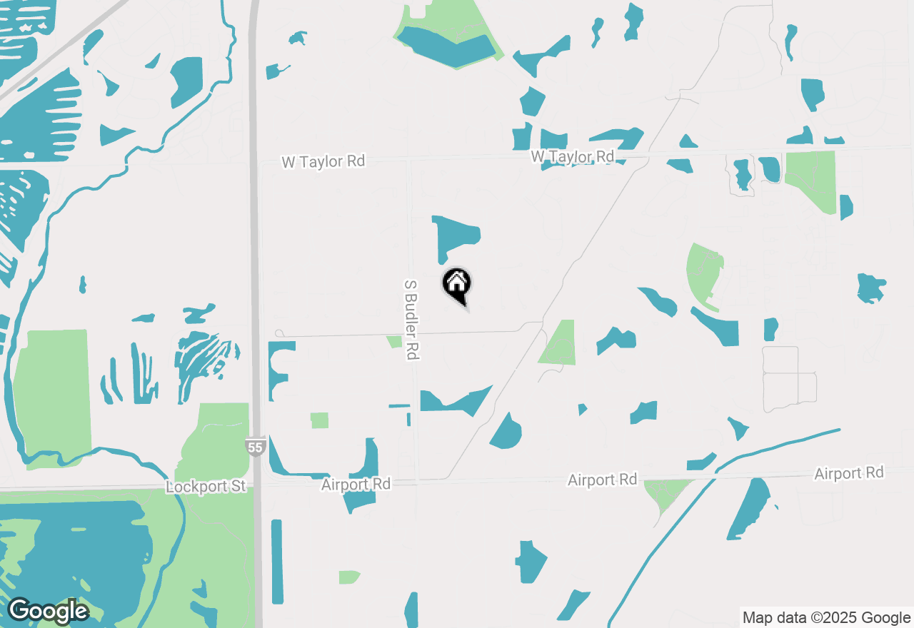 Map of 1847 Lake Shore Drive, Romeoville, IL 60446