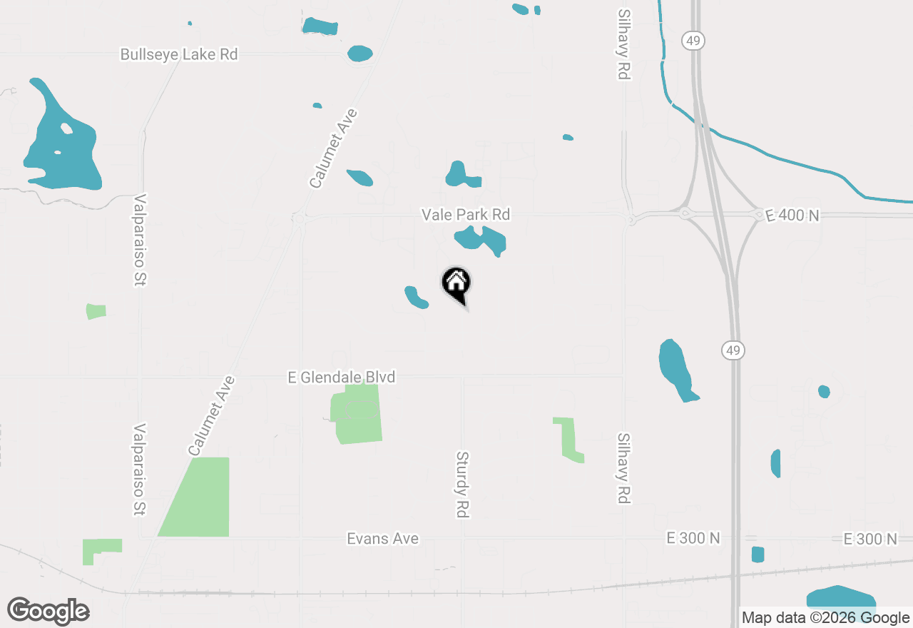 Map of 2201 Sturdy Road, Valparaiso, IN 46383