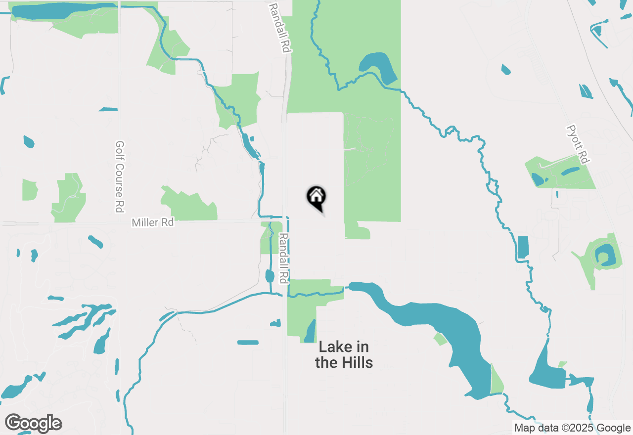 Map of 1306 Monroe Street, Lake In The Hills, IL 60156