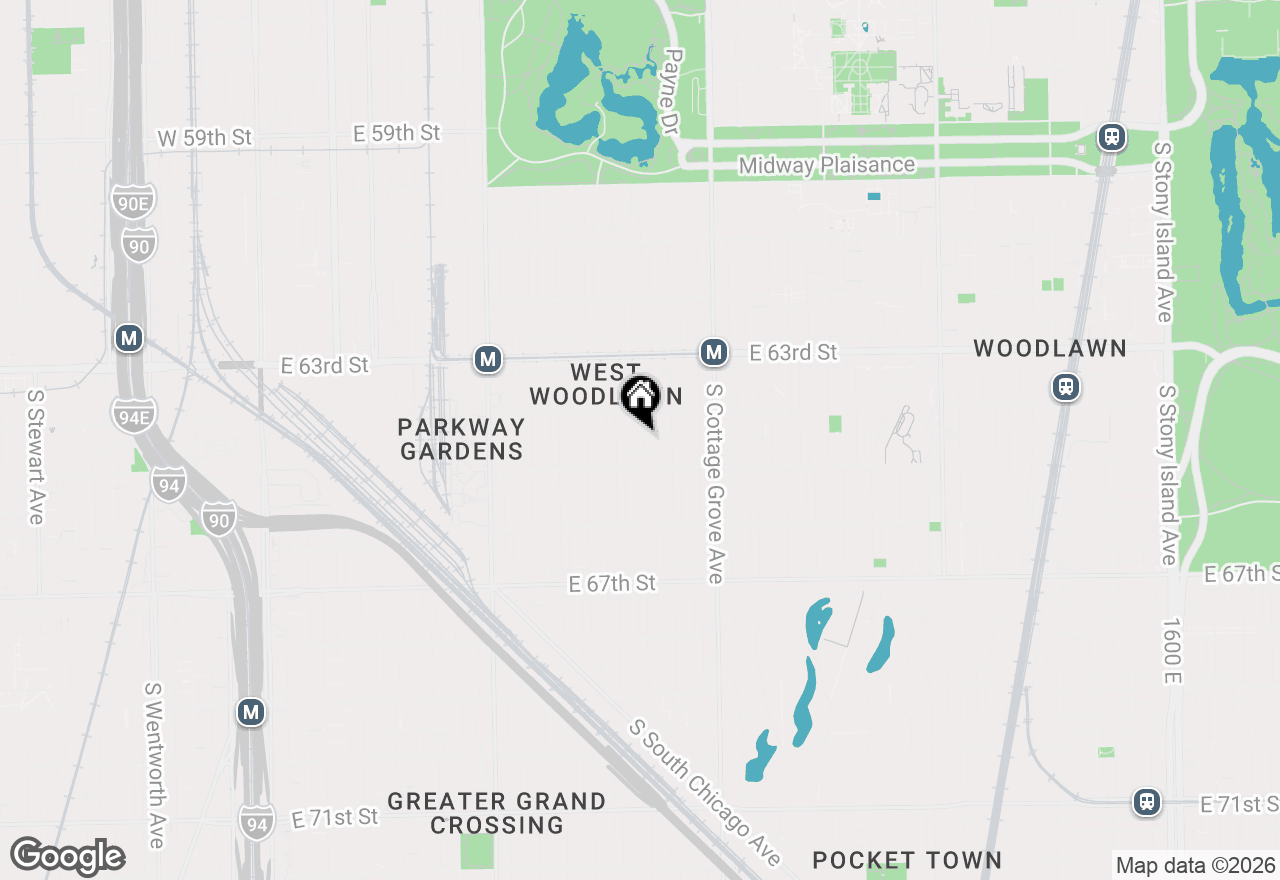 Map of 6429-6441 S Champlain Avenue, Chicago, IL 60637