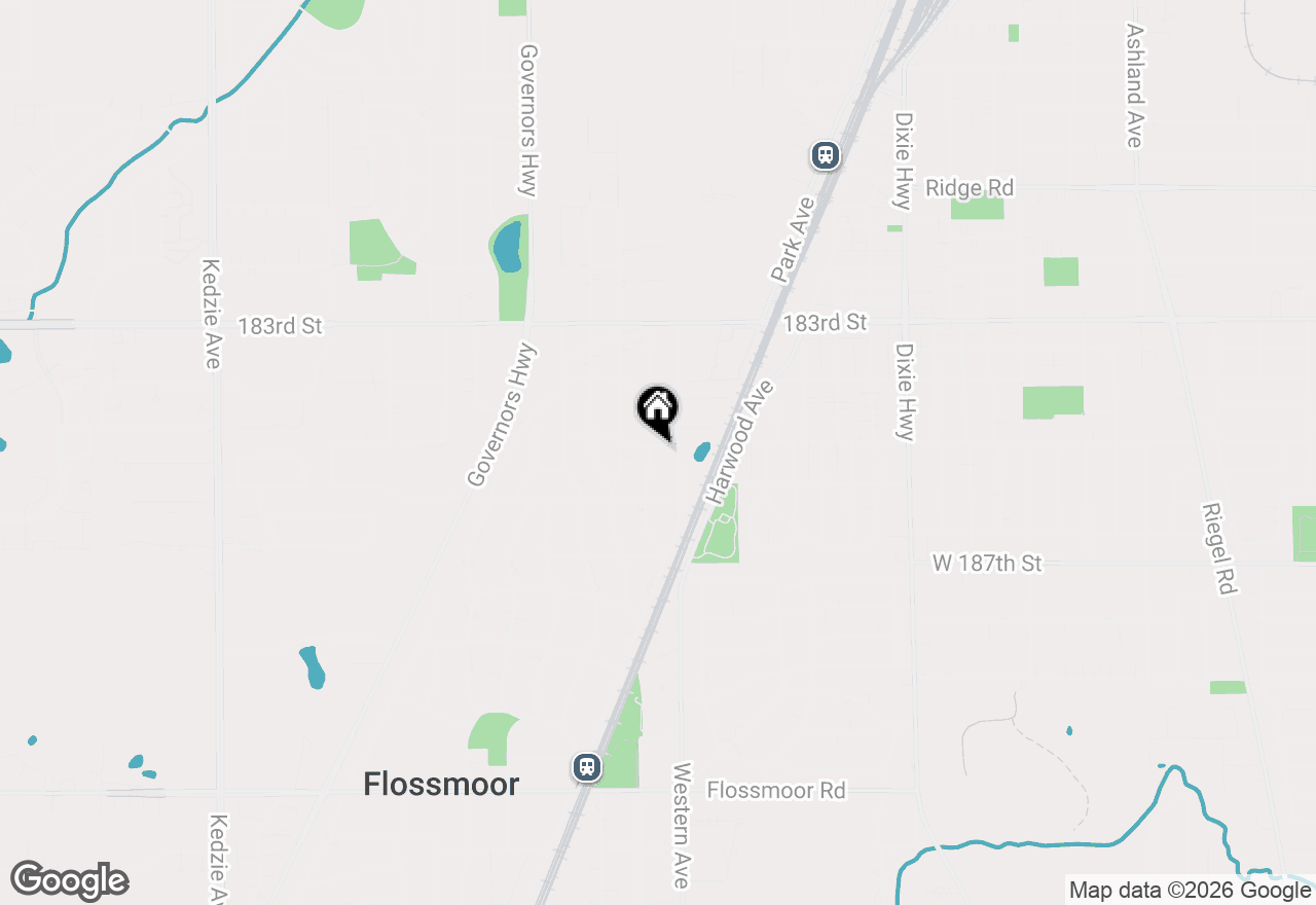 Map of 18515 Dundee Avenue, Homewood, IL 60430