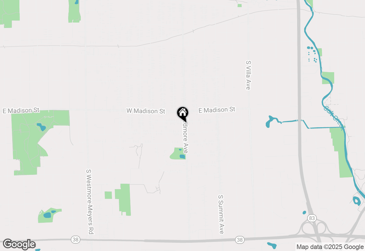 Map of 840 S Ardmore Avenue, Villa Park, IL 60181