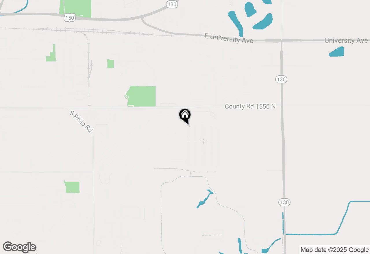 Map of 2310 E Country Squire Drive, Urbana, IL 61802