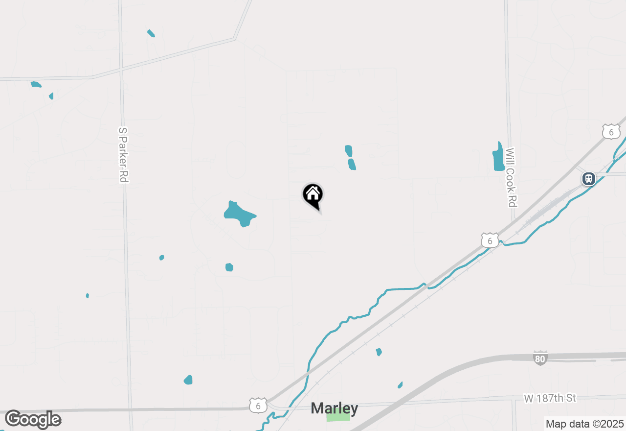 Map of 18023 Haas Road, Mokena, IL 60448