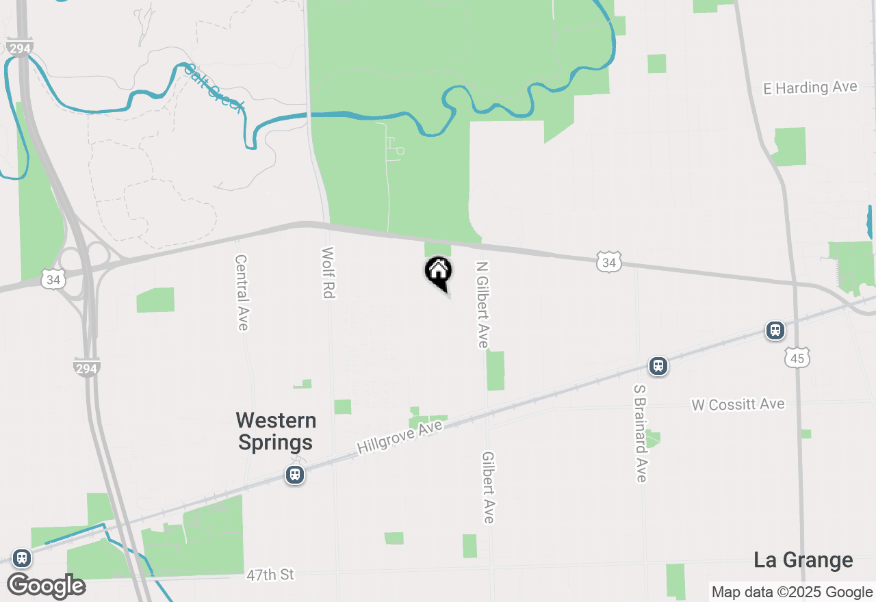 Map of 4016 Linden Avenue, Western Springs, IL 60558