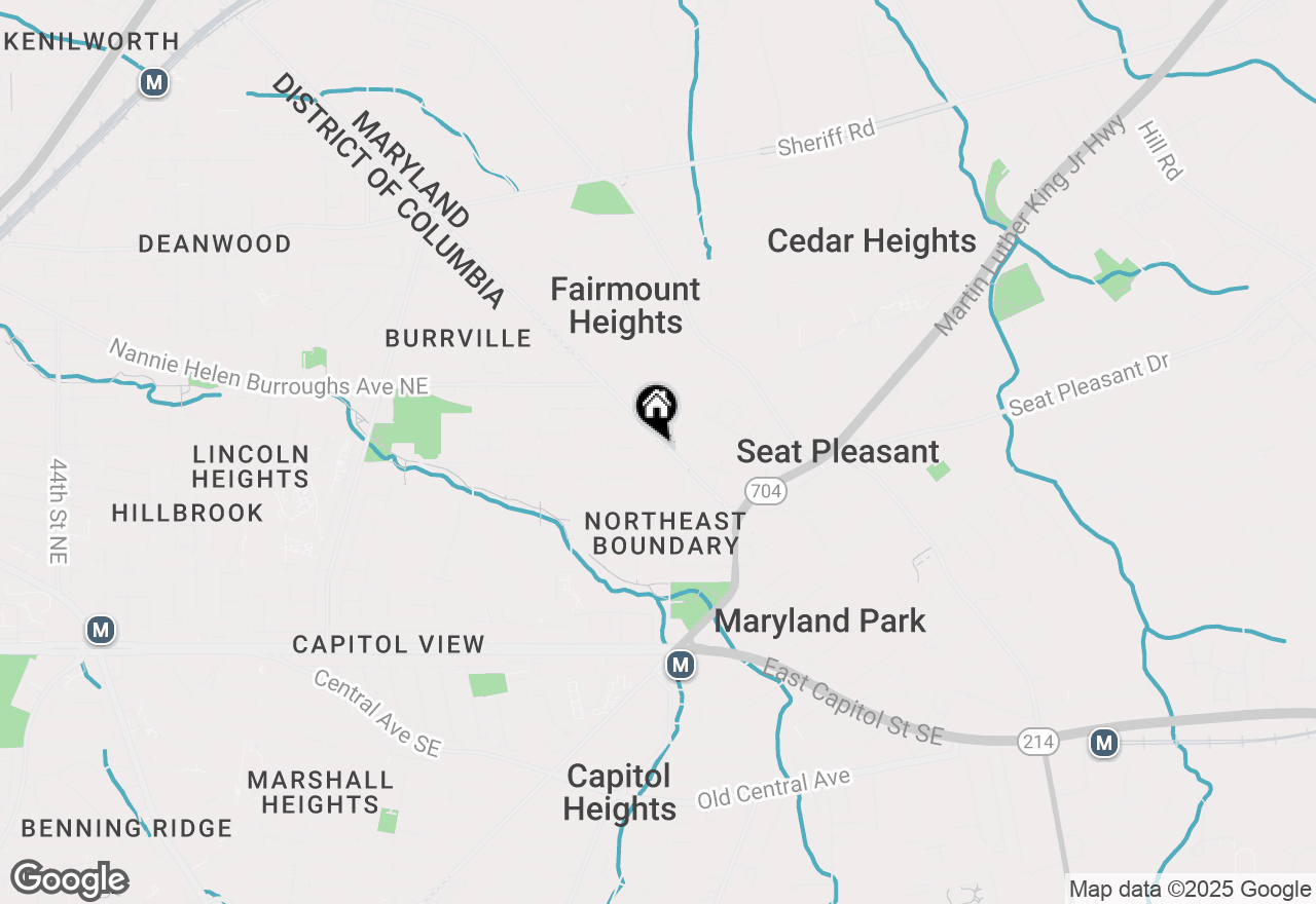 Map of 506 Eastern Avenue Ne #102, Washington, DC 20019