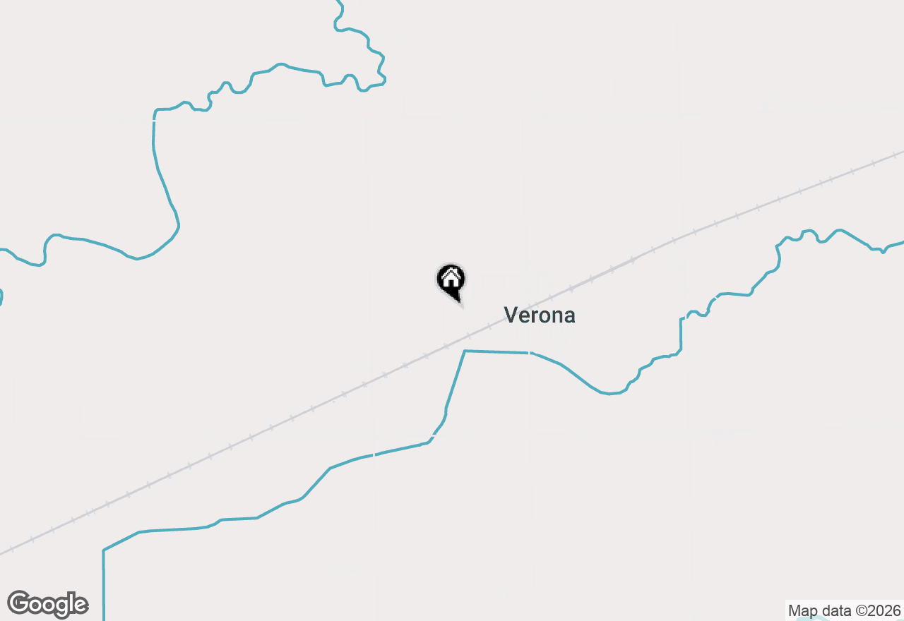 Map of 414 Betty Street, Verona, IL 60479