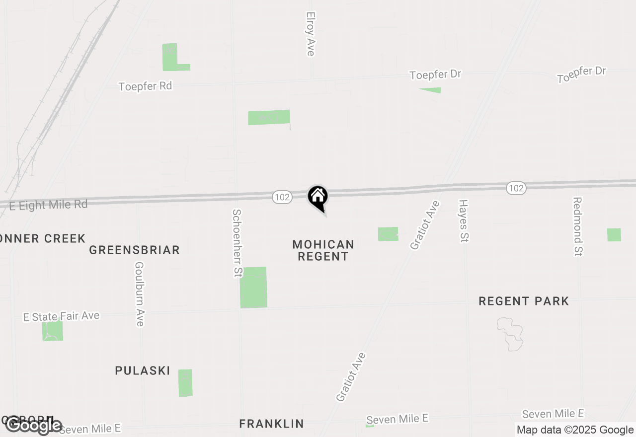 Map of 14073 Collingham Drive, Detroit, MI 48205