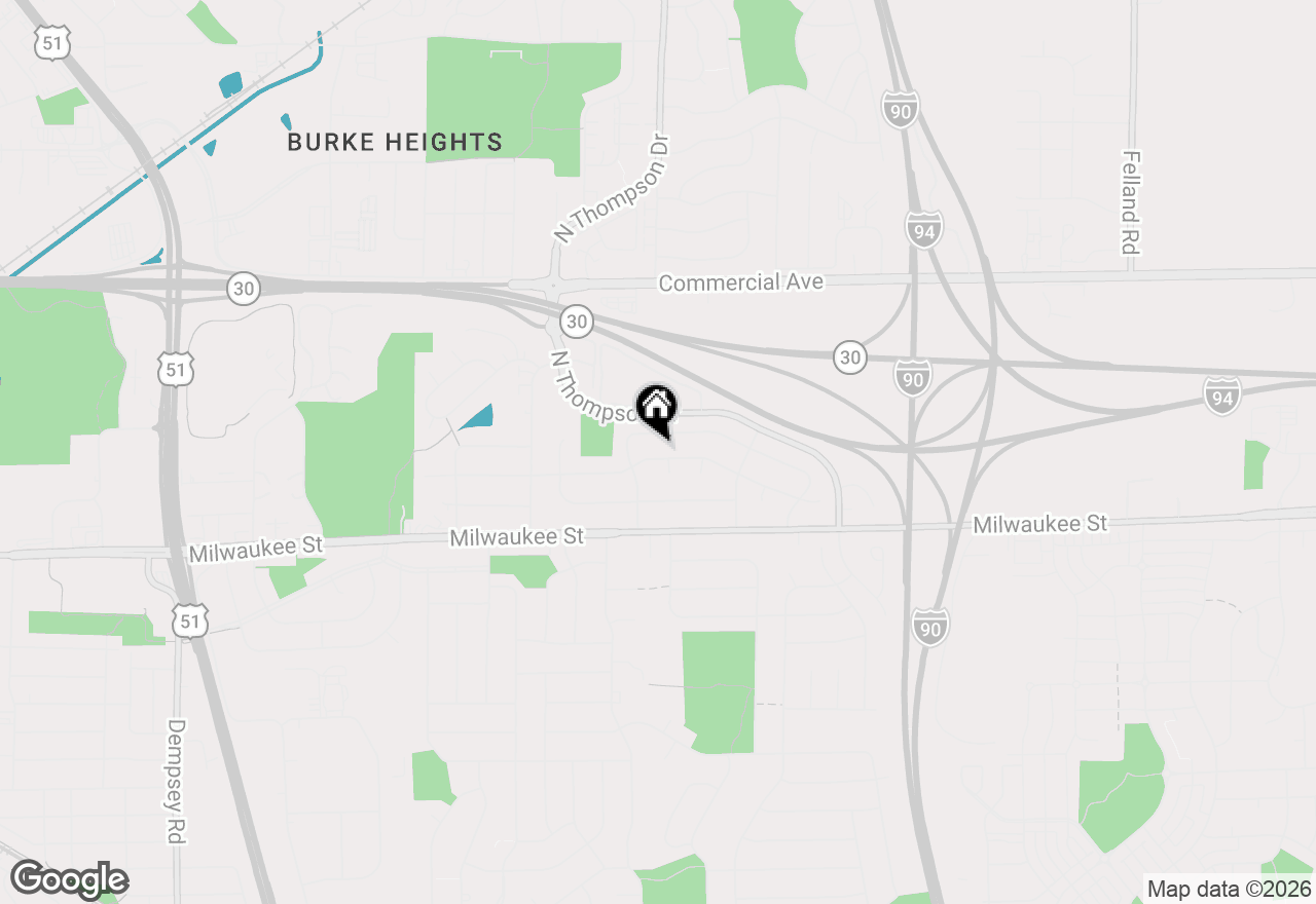 Map of 5014 Trafalger Place, Madison, WI 53714