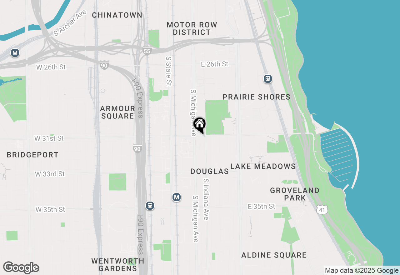 Map of 3120 S Indiana Avenue #106, Chicago, IL 60616