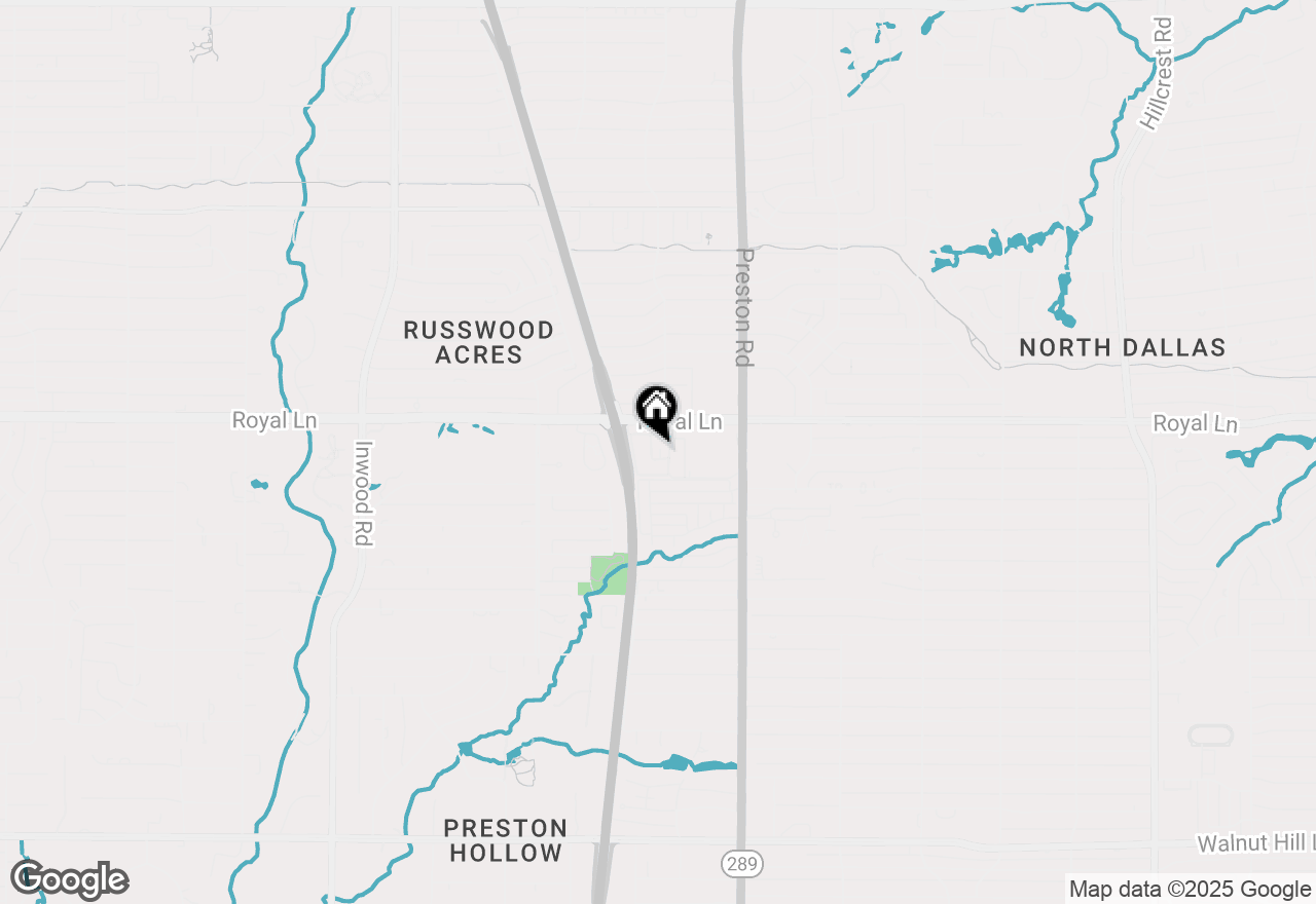 Map of 10754 Villager Road #D, Dallas, TX 75230