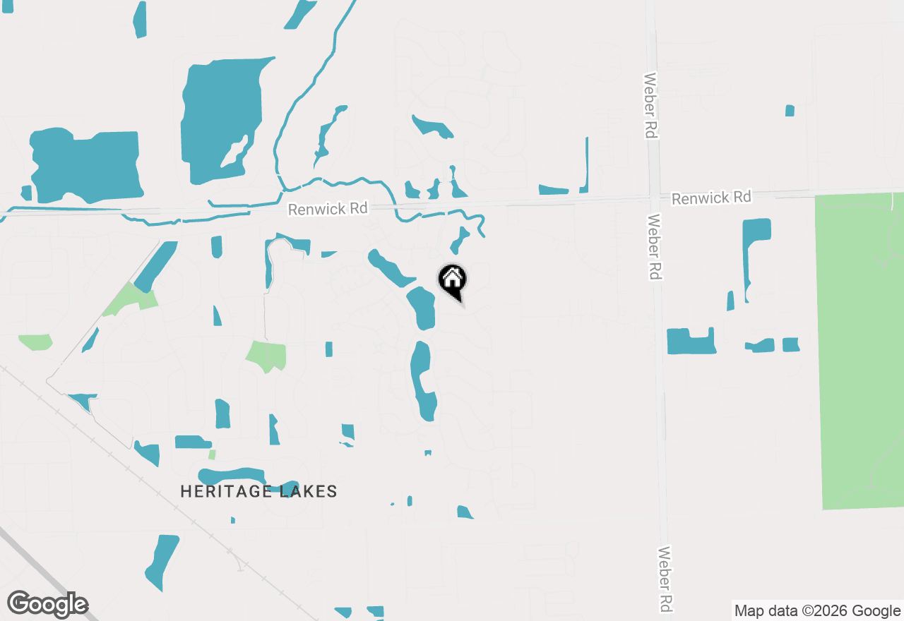 Map of 21302 Prince Lake Drive, Crest Hill, IL 60403