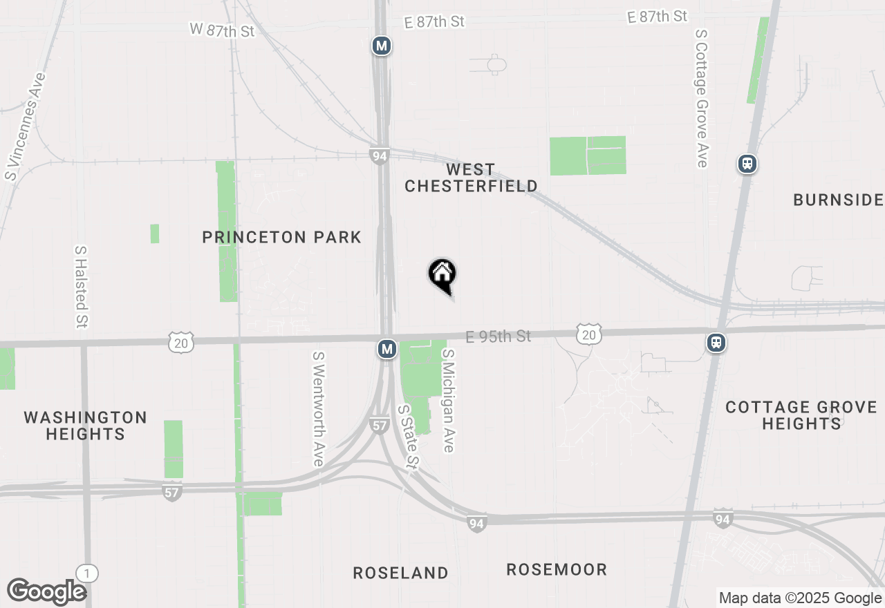 Map of 9406 S Michigan Avenue, Chicago, IL 60619