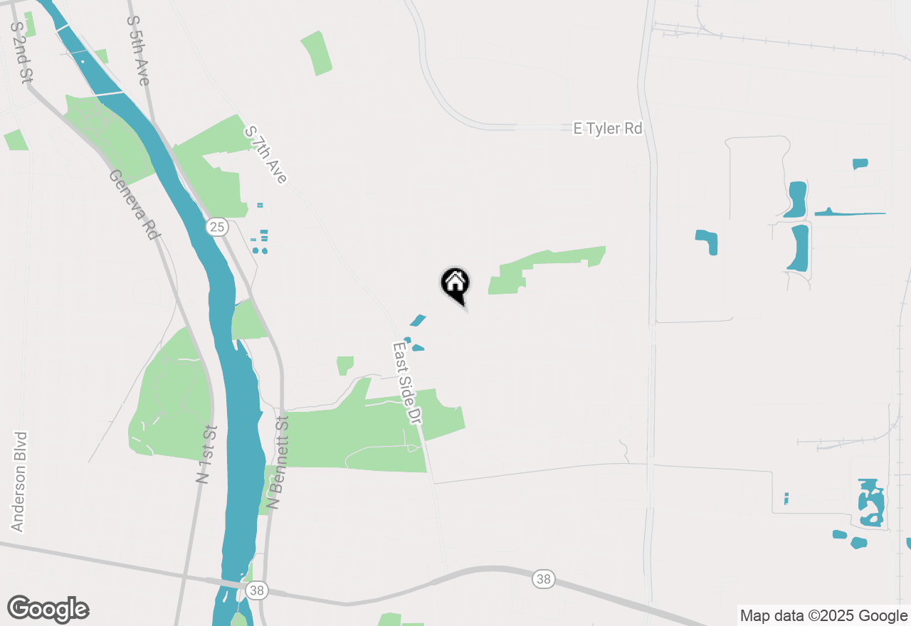 Map of 1441 Walnut Hill Avenue, St. Charles, IL 60174