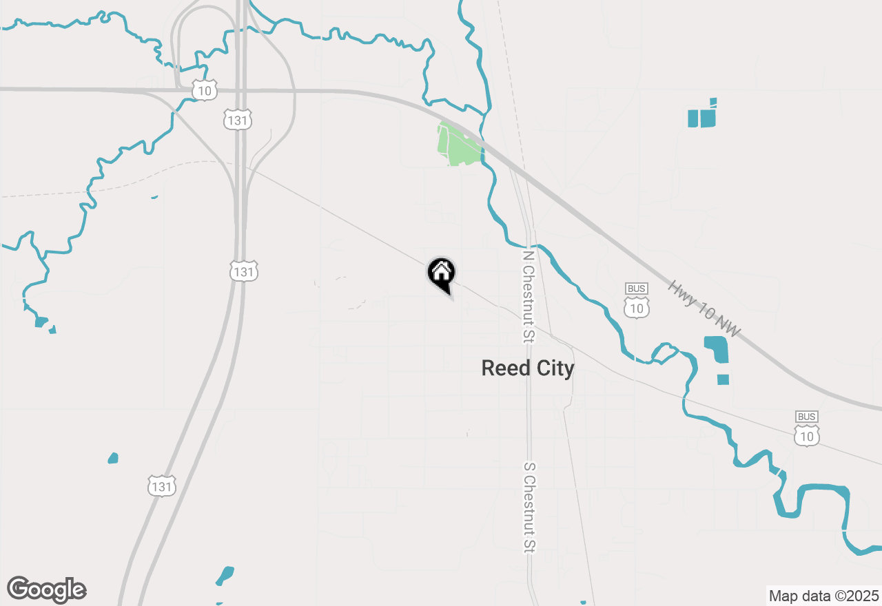 Map of 325 W 5th Avenue, Reed City, MI 49677