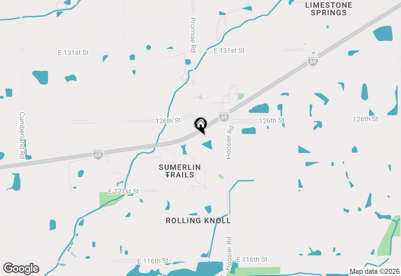 Map of 11046 Cool Winds Way, Fishers, IN 46037