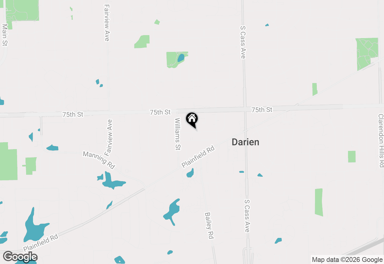 Map of 1526 Sequoia Lane, Darien, IL 60561