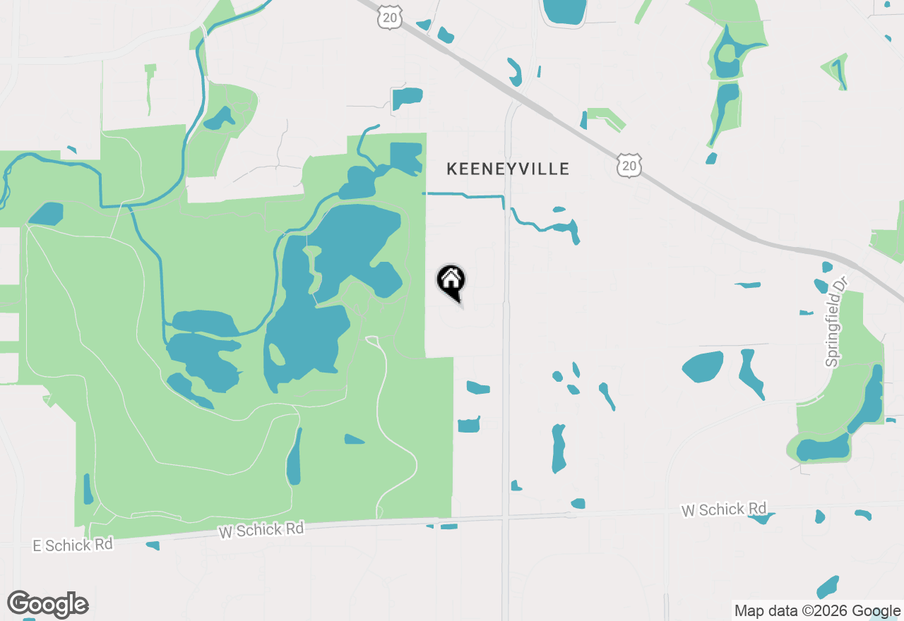 Map of 208 Frisco Court, Bloomingdale, IL 60108