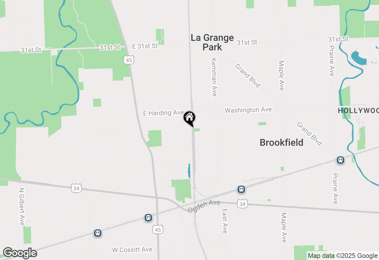 Map of 541 Barnsdale Road #2, La Grange Park, IL 60526