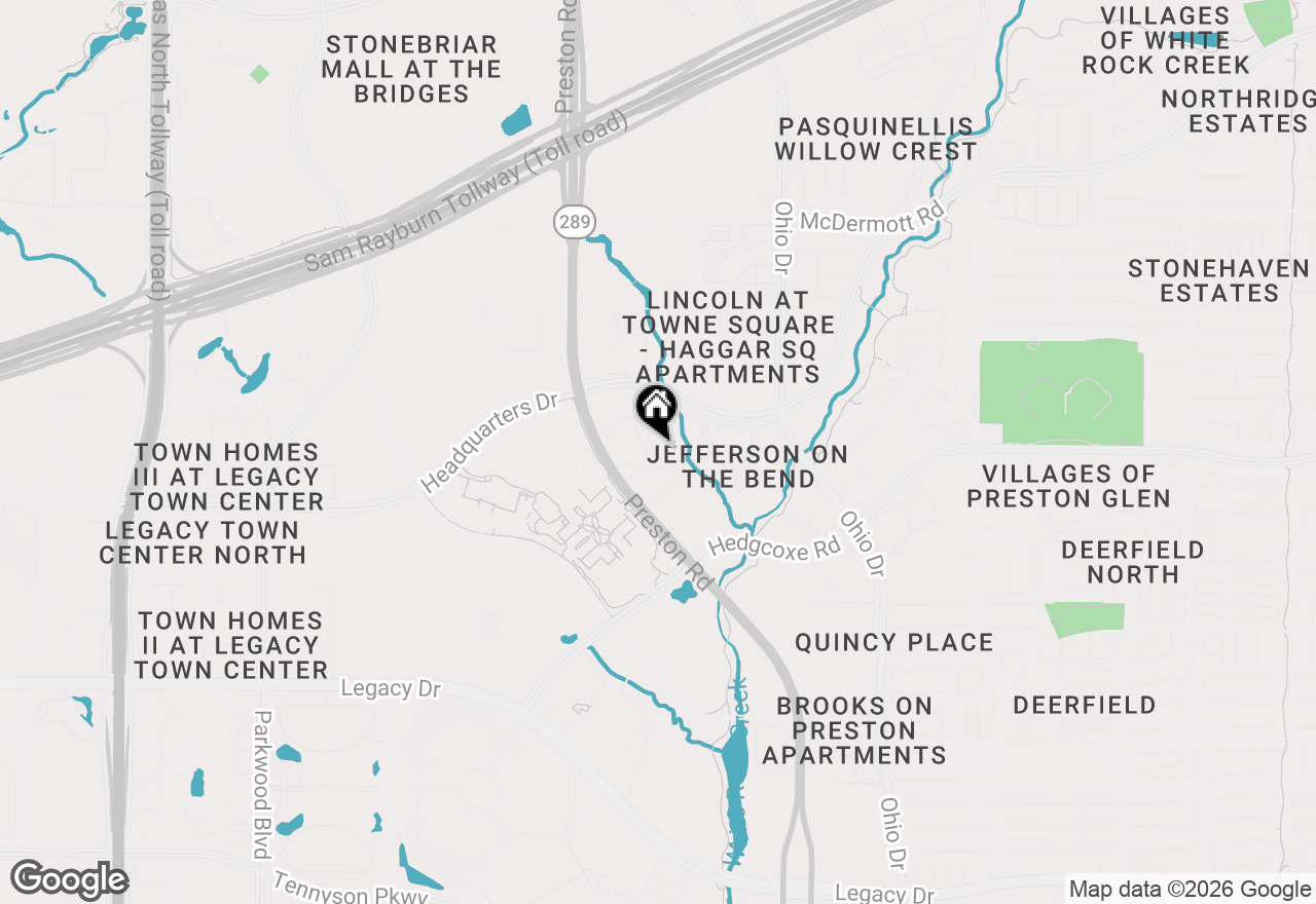 Map of 8008 Zeppos Drive, Plano, TX 75024