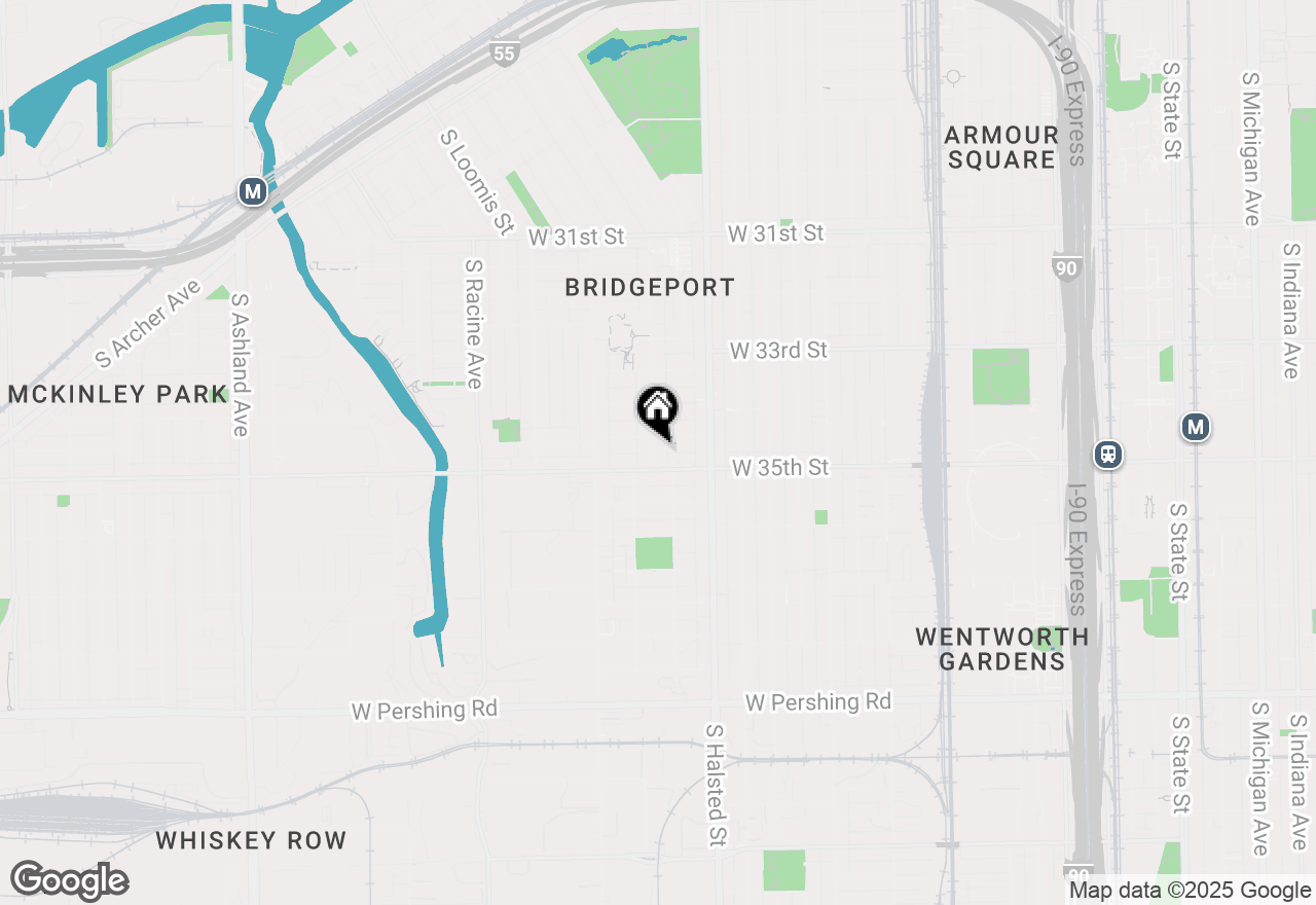 Map of 3449 S Lituanica Avenue, Chicago, IL 60608
