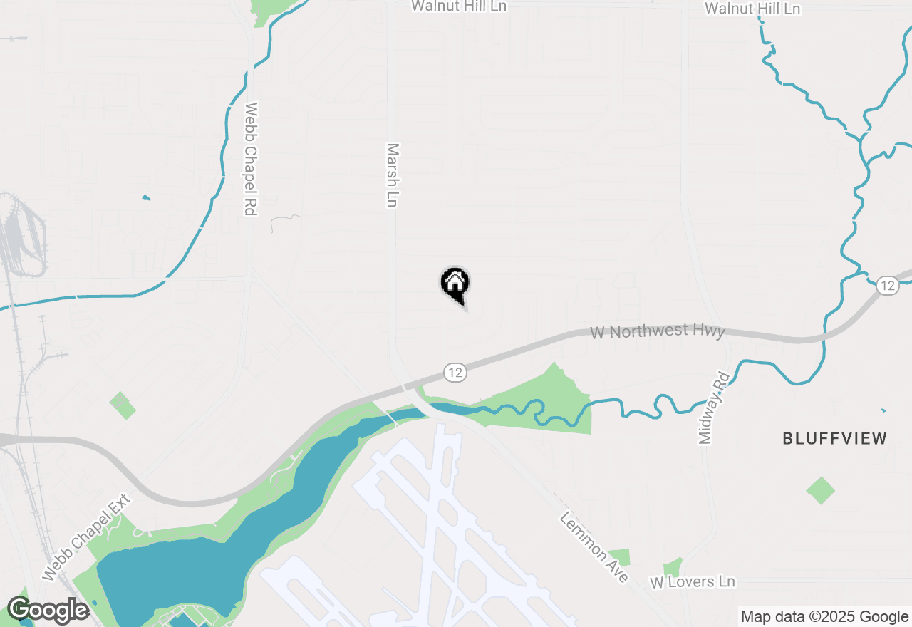 Map of 3819 Eaton Drive, Dallas, TX 75220