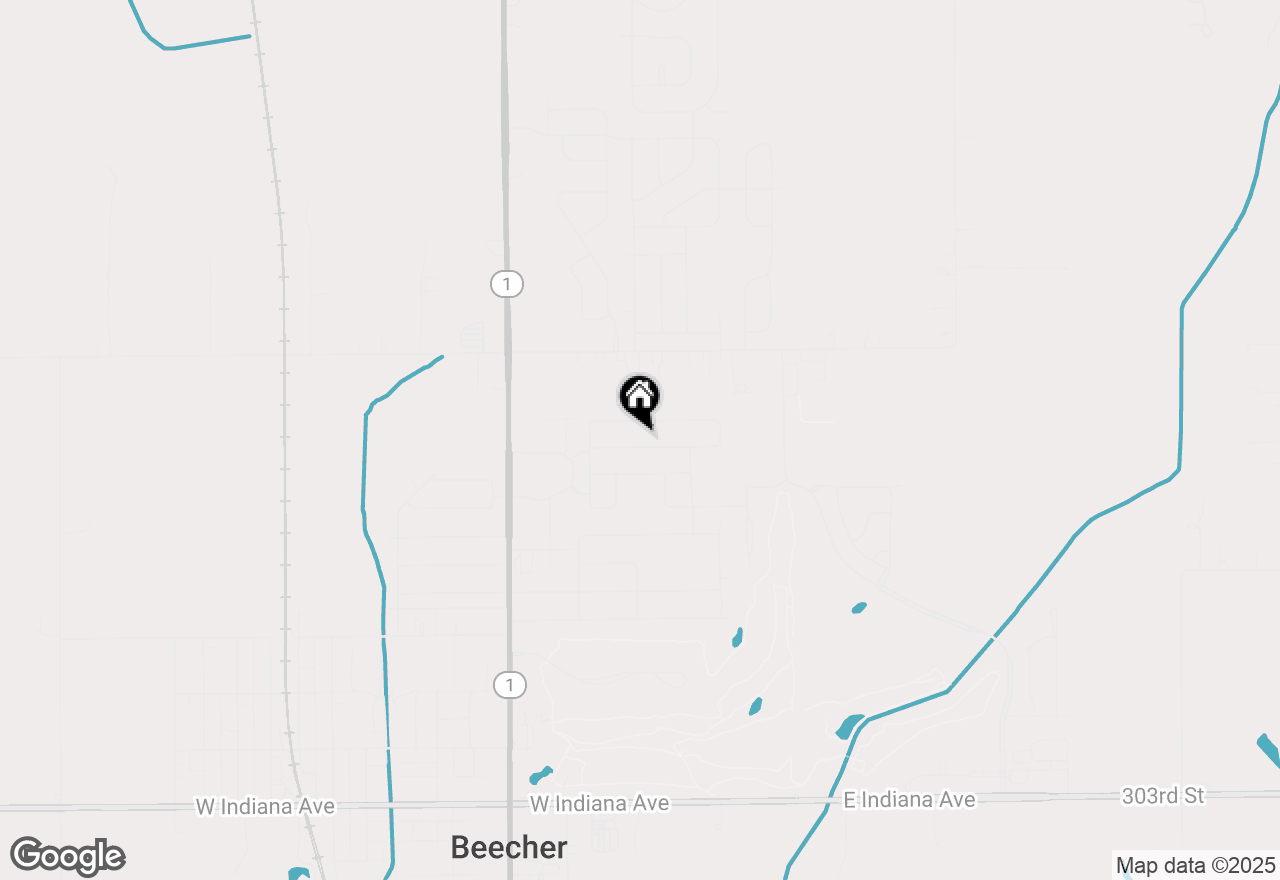 Map of 279 Aspen Drive, Beecher, IL 60401