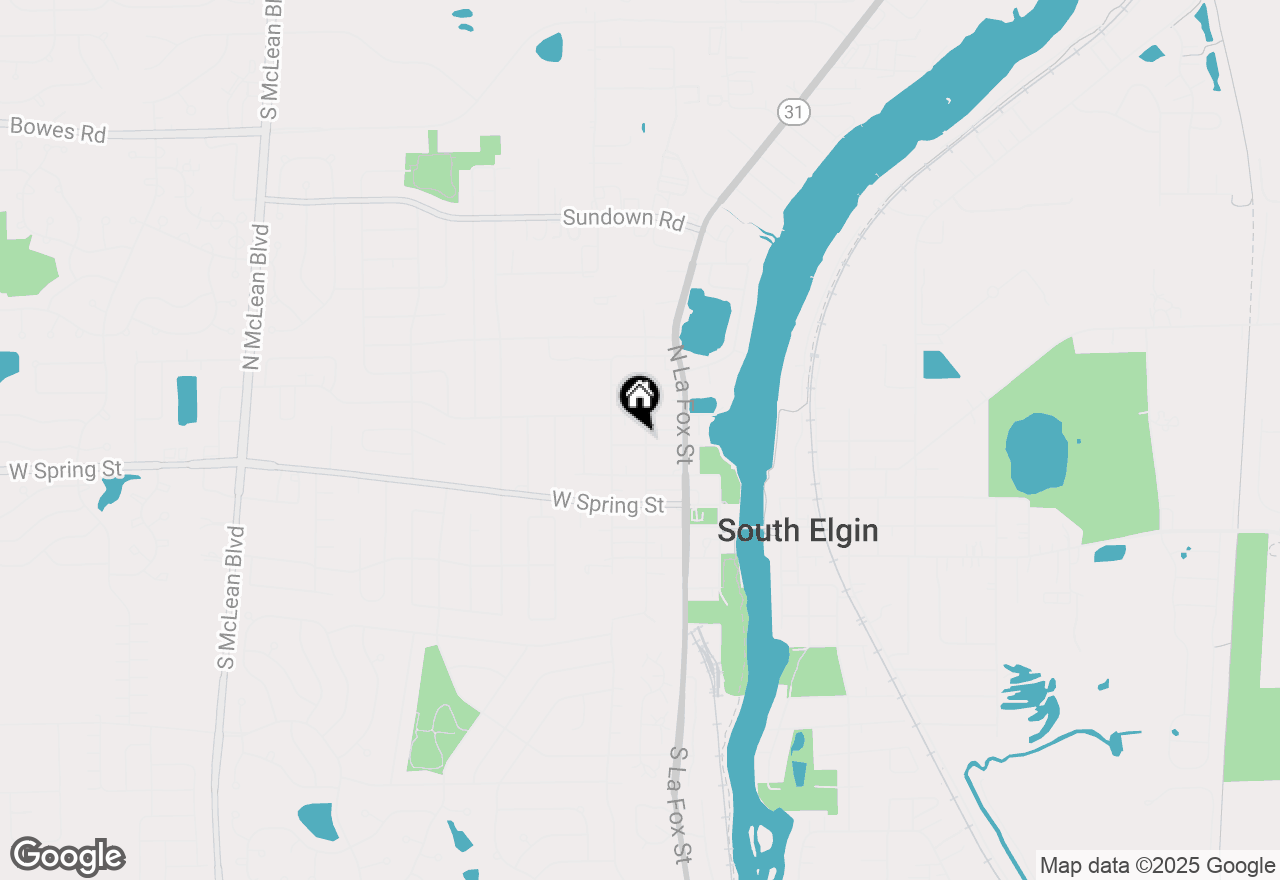 Map of 300 Stone Street, South Elgin, IL 60177