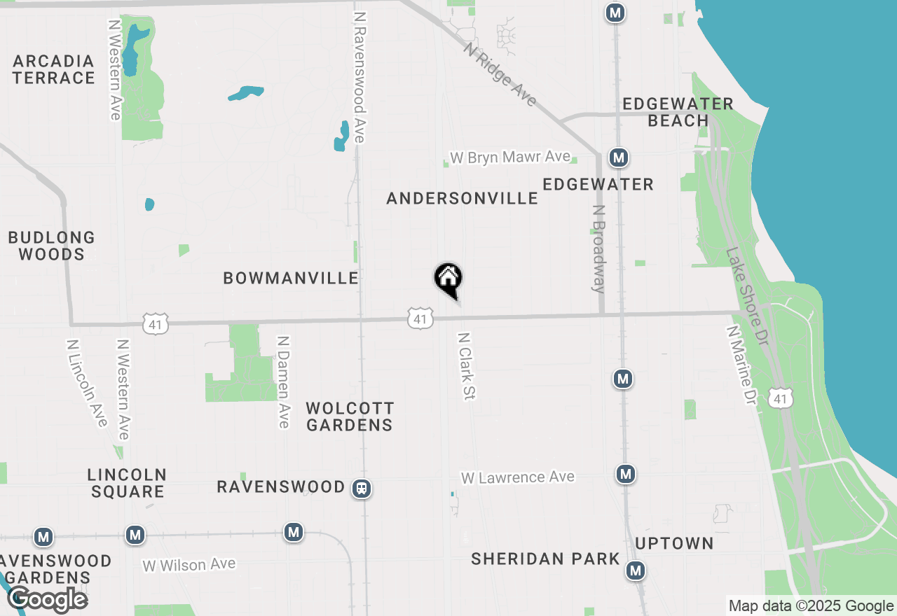 Map of 5215 N Ashland Avenue, Chicago, IL 60640