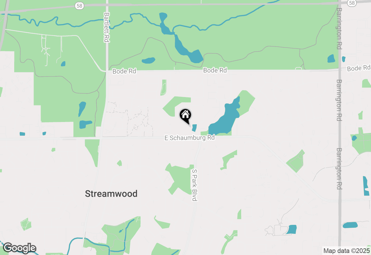 Map of 27 N Victoria Lane #H, Streamwood, IL 60107