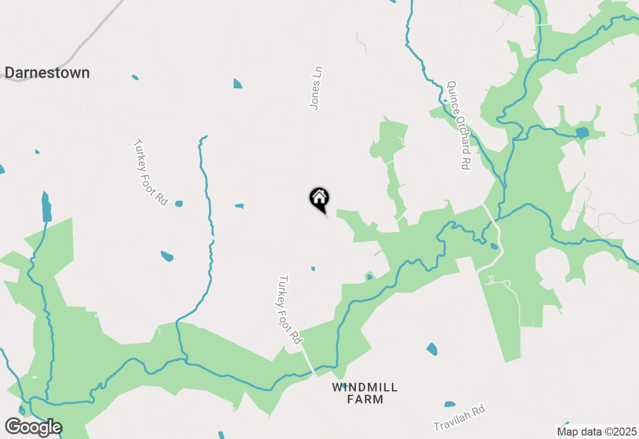 Map of 12702 Young Lane, North Potomac, MD 20878