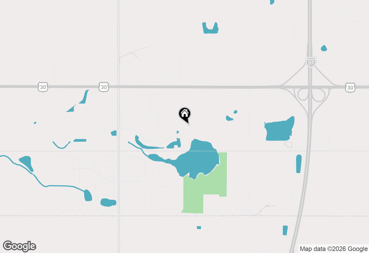 Map of 21223 Alessandra Drive, Matteson, IL 60443