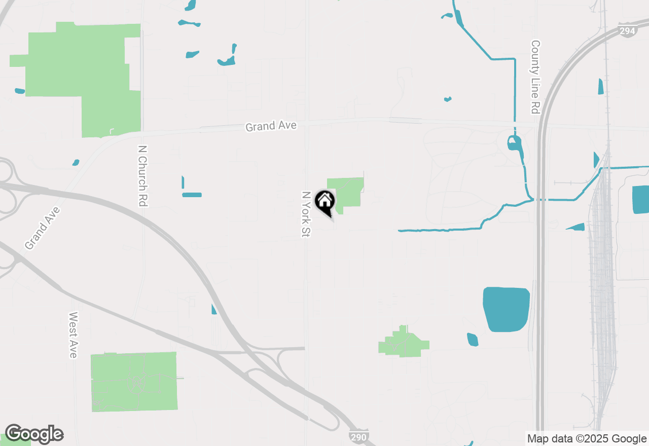 Map of 841 N York Street #129, Elmhurst, IL 60126