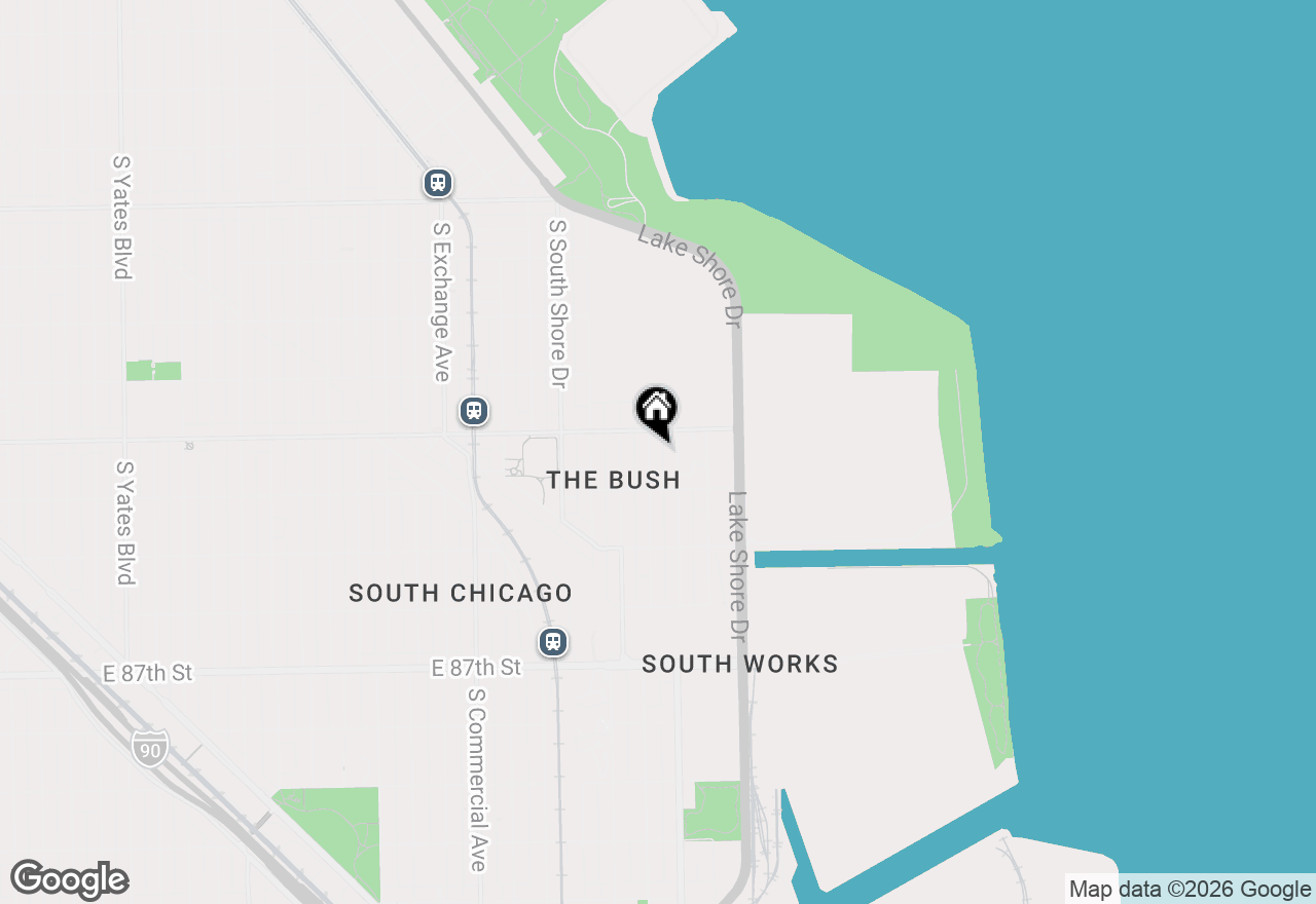 Map of 8323 S Buffalo Avenue, Chicago, IL 60617