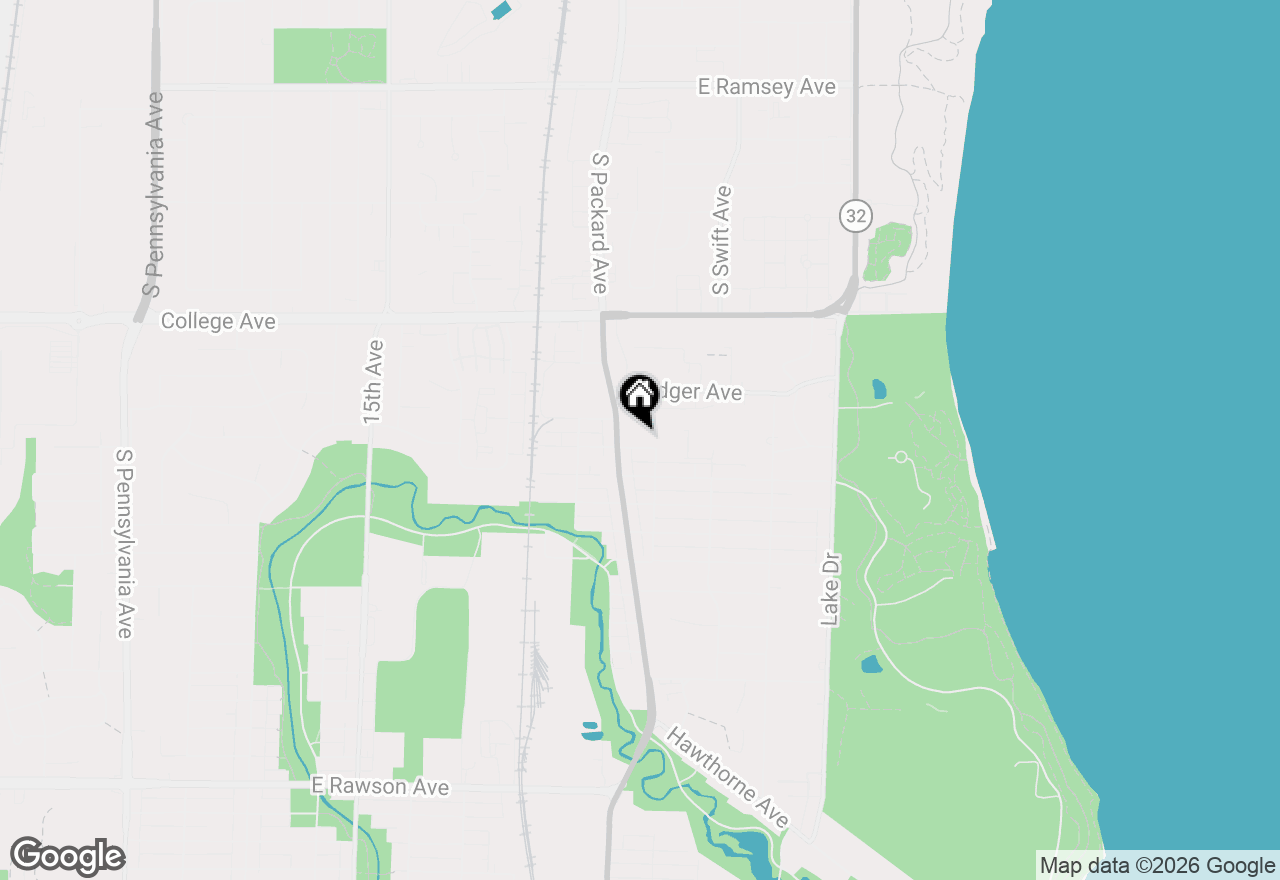 Map of 810 Carrington Ave, South Milwaukee, WI 53172