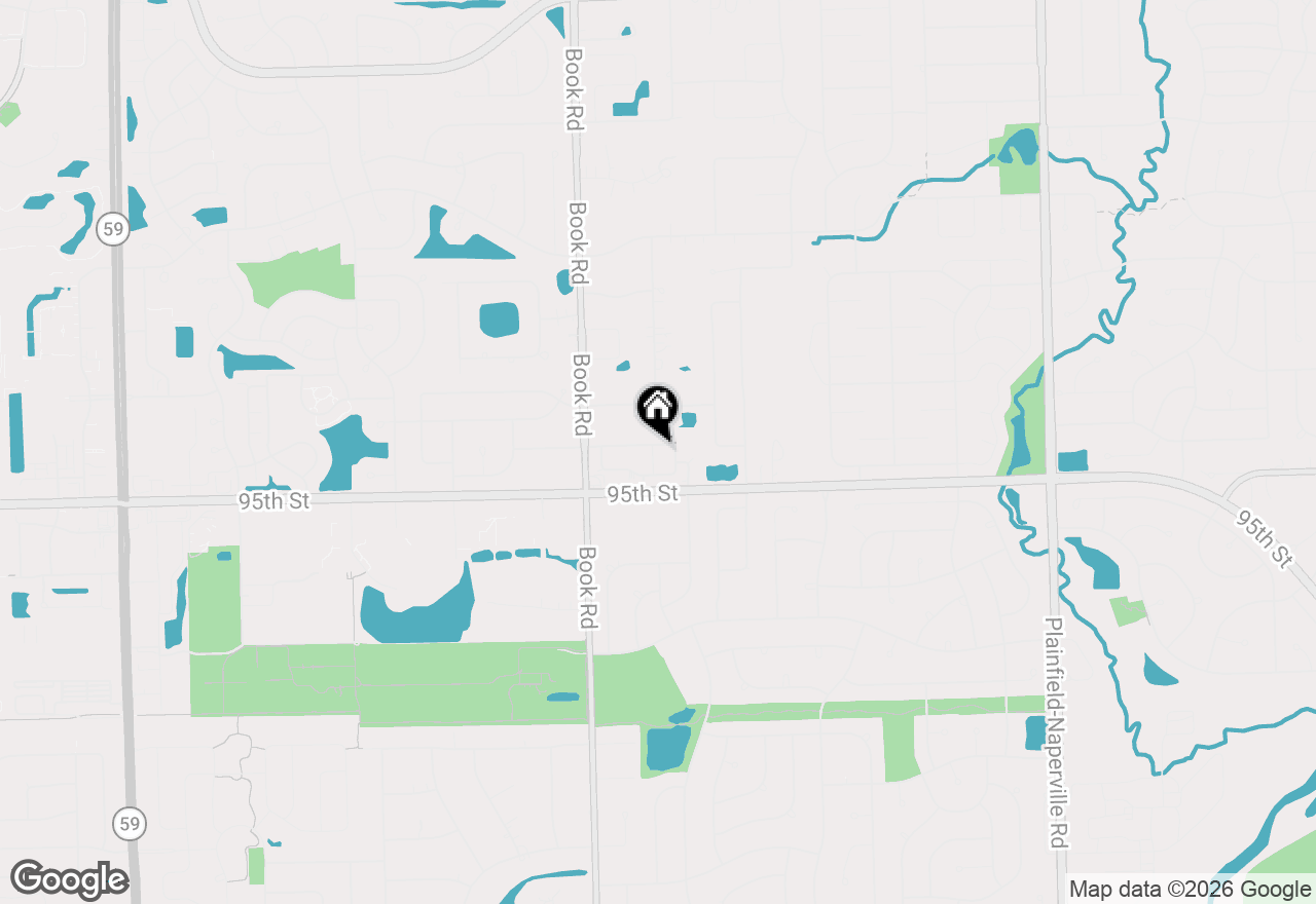 Map of 1860 Tamahawk Lane, Naperville, IL 60564
