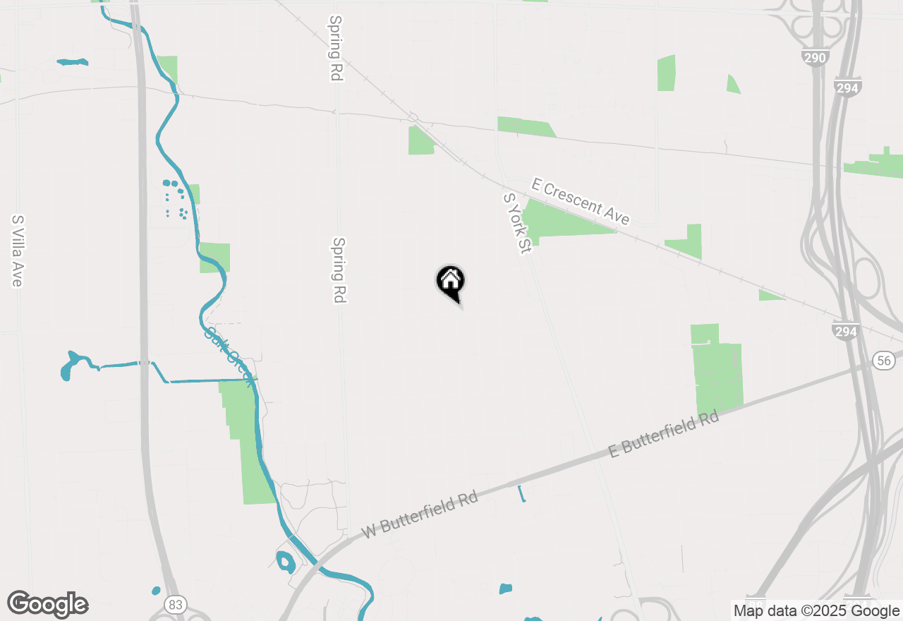 Map of 750 S Bryan Street, Elmhurst, IL 60126