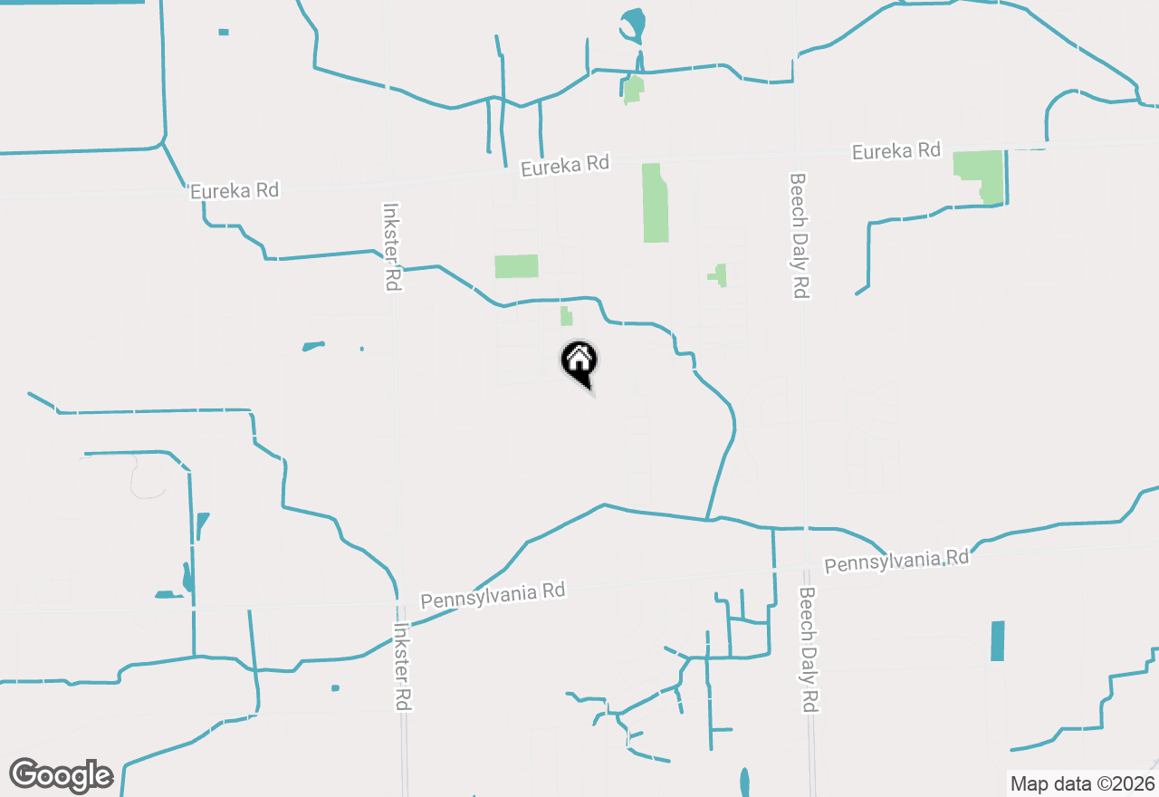 Map of 16042 Lauren Street, Taylor, MI 48180