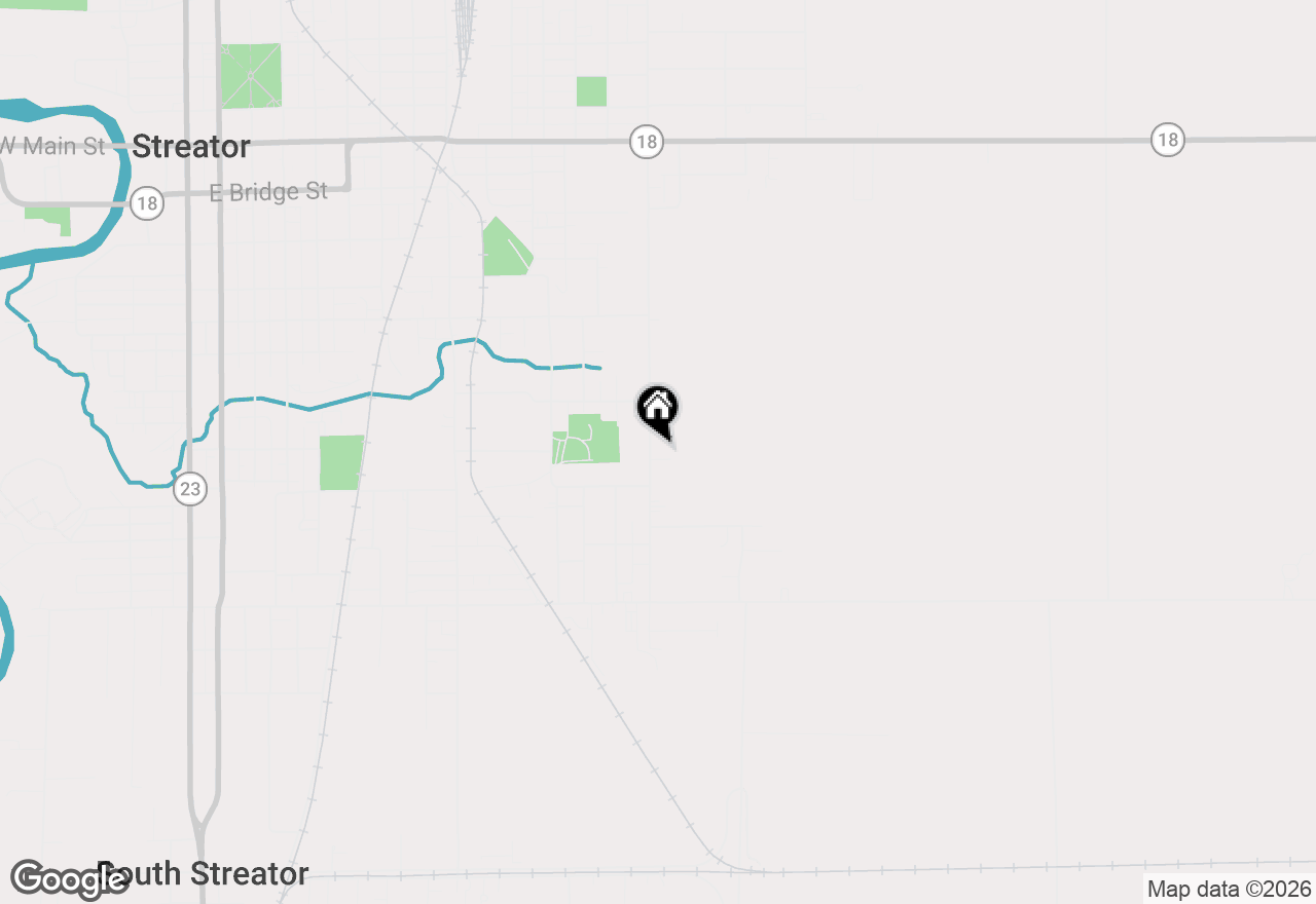 Map of 707 S Otter Creek Road, Streator, IL 61364