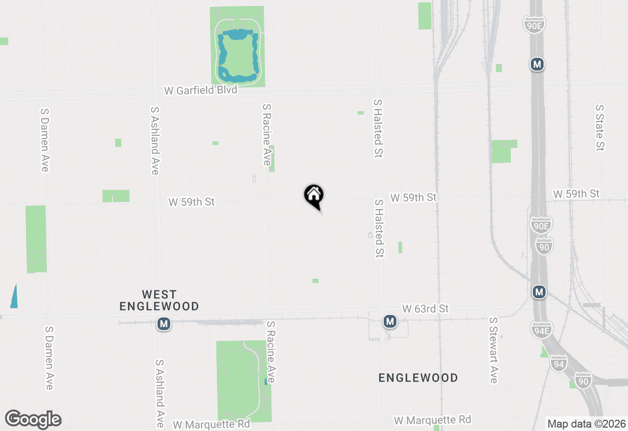 Map of 5935 S Carpenter Street, Chicago, IL 60621