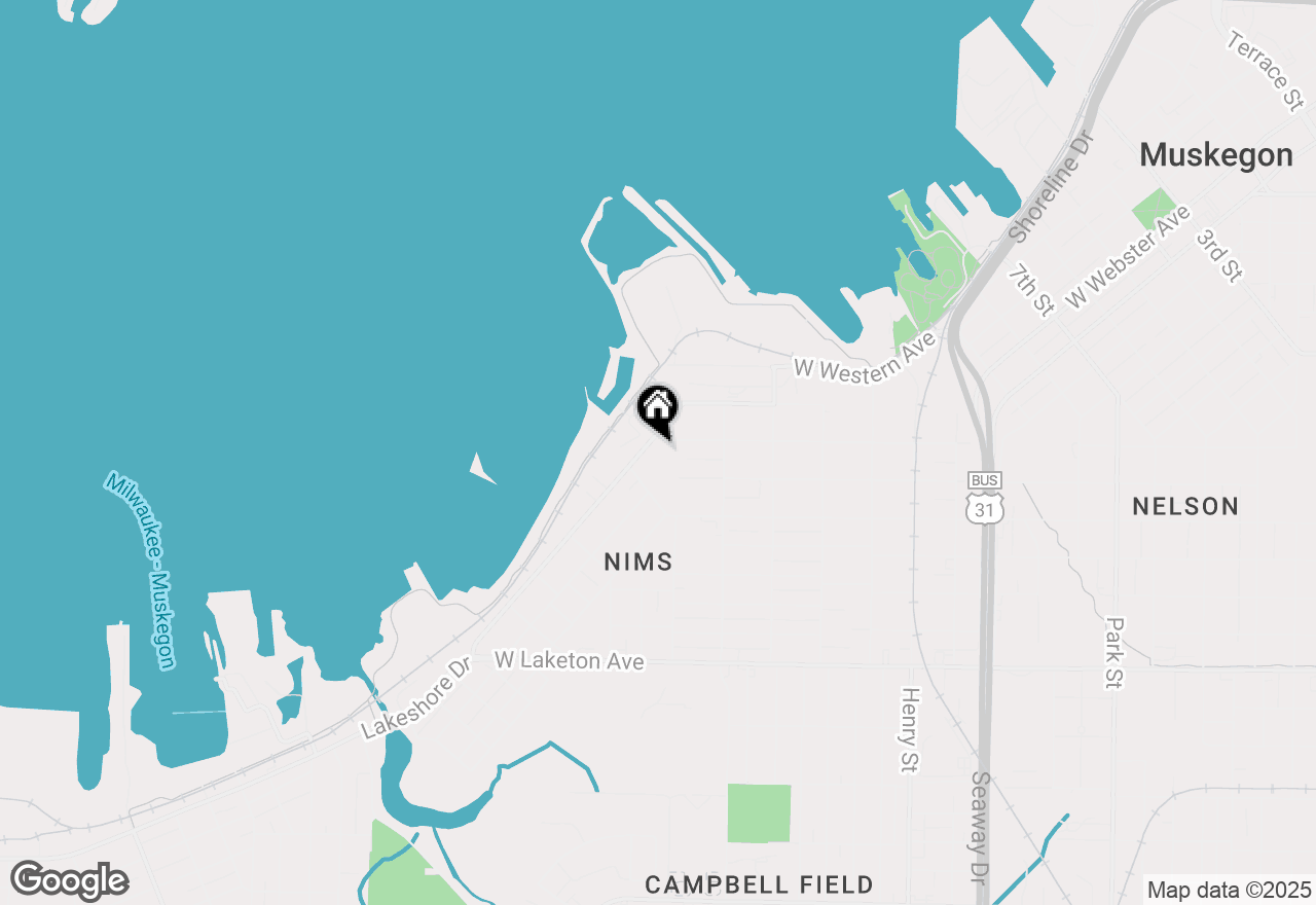 Map of 1249 Lakeshore Drive #334, Muskegon, MI 49441