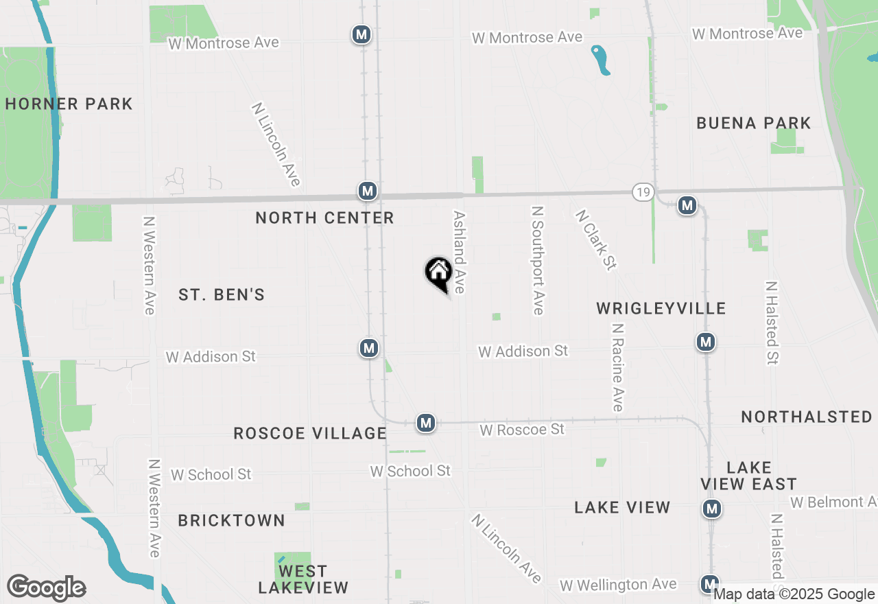 Map of 3716 N Marshfield Avenue, Chicago, IL 60613
