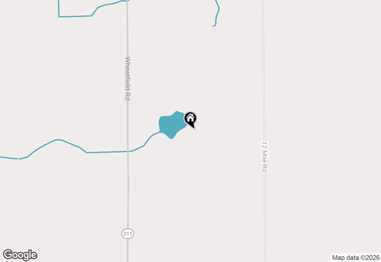 Map of 11445 F Drive S, Ceresco, MI 49033