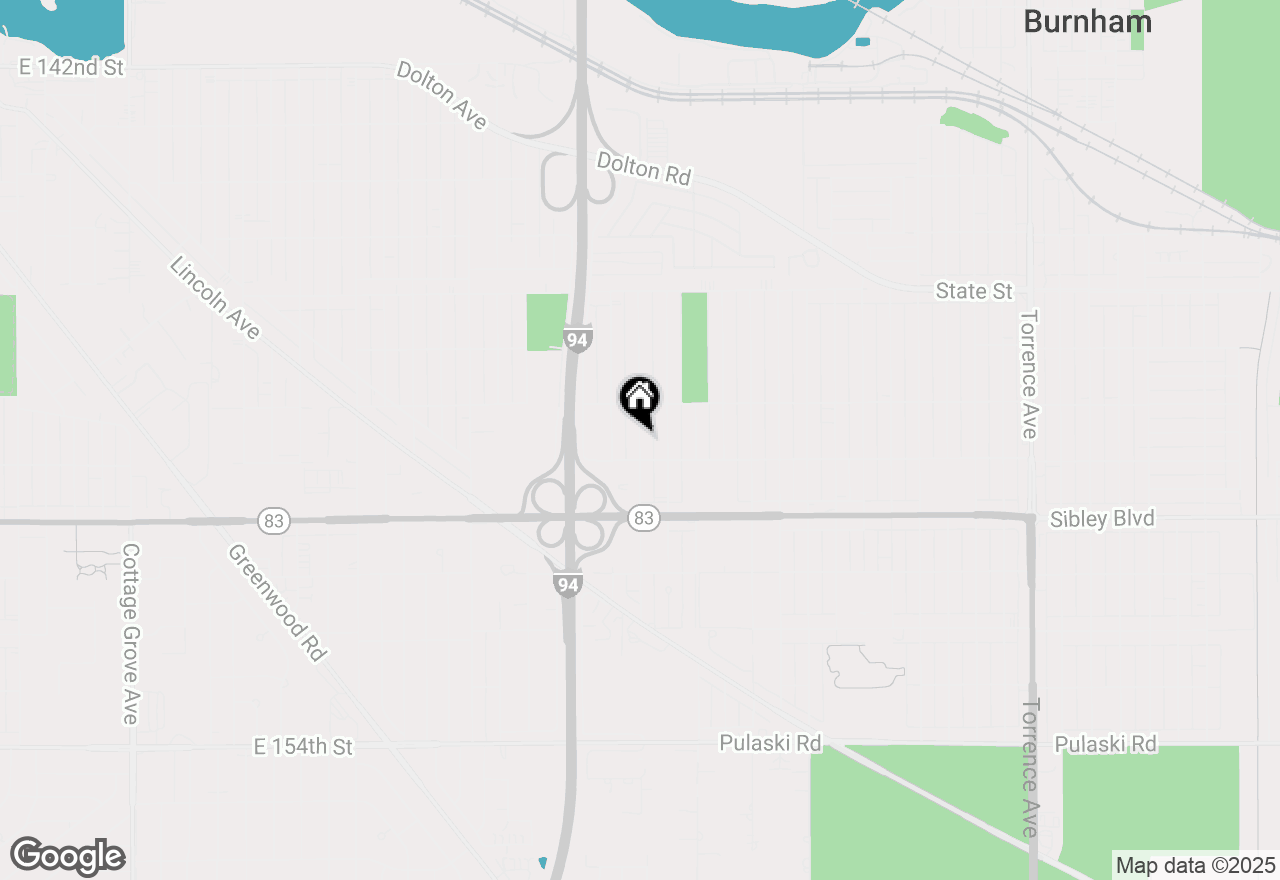 Map of 403 Prairie Avenue #2, Calumet City, IL 60409